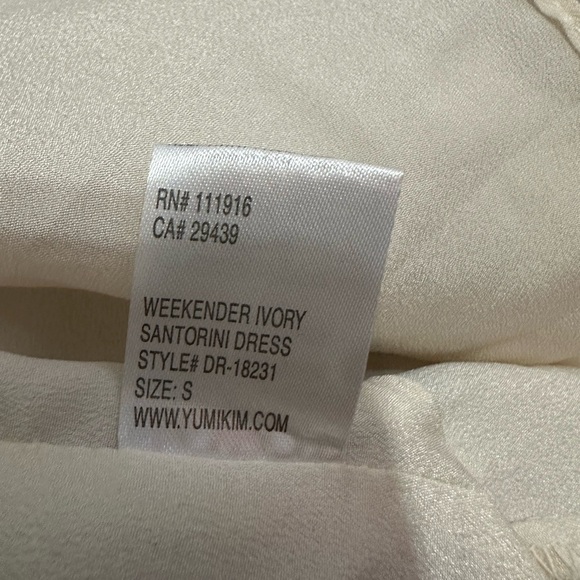 Yumi Kim Weekender Ivory Santorini Hydrangea Wrap Dress - Small - Picture 8 of 10